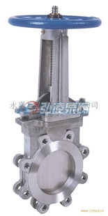 pz43h y手動(dòng)單夾式刀型閘閥 永嘉縣弘凌泵閥