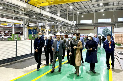 江西吉安市泰和縣縣長楊艷暉一行赴東辰閥門調研指導，推動閥門制造業高質量發展